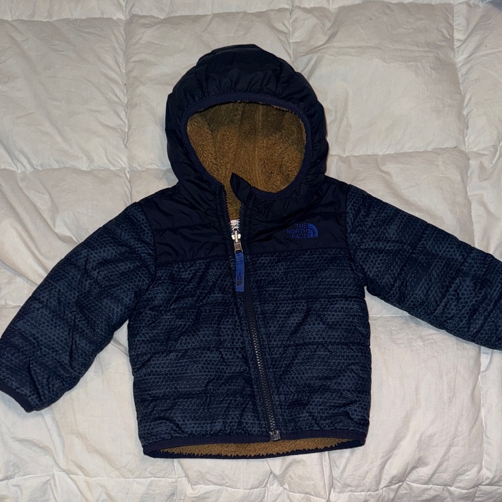 The North Face Dark Blue Hooded Jacket